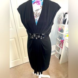 Maggy London Petites Black Dress